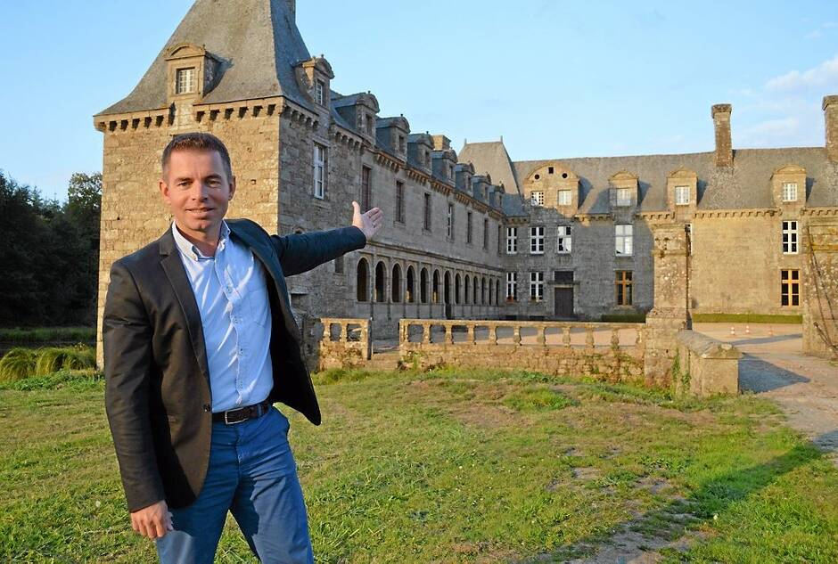 Manuel Roussel, propriétaire du château Rocher Portail (©DR)