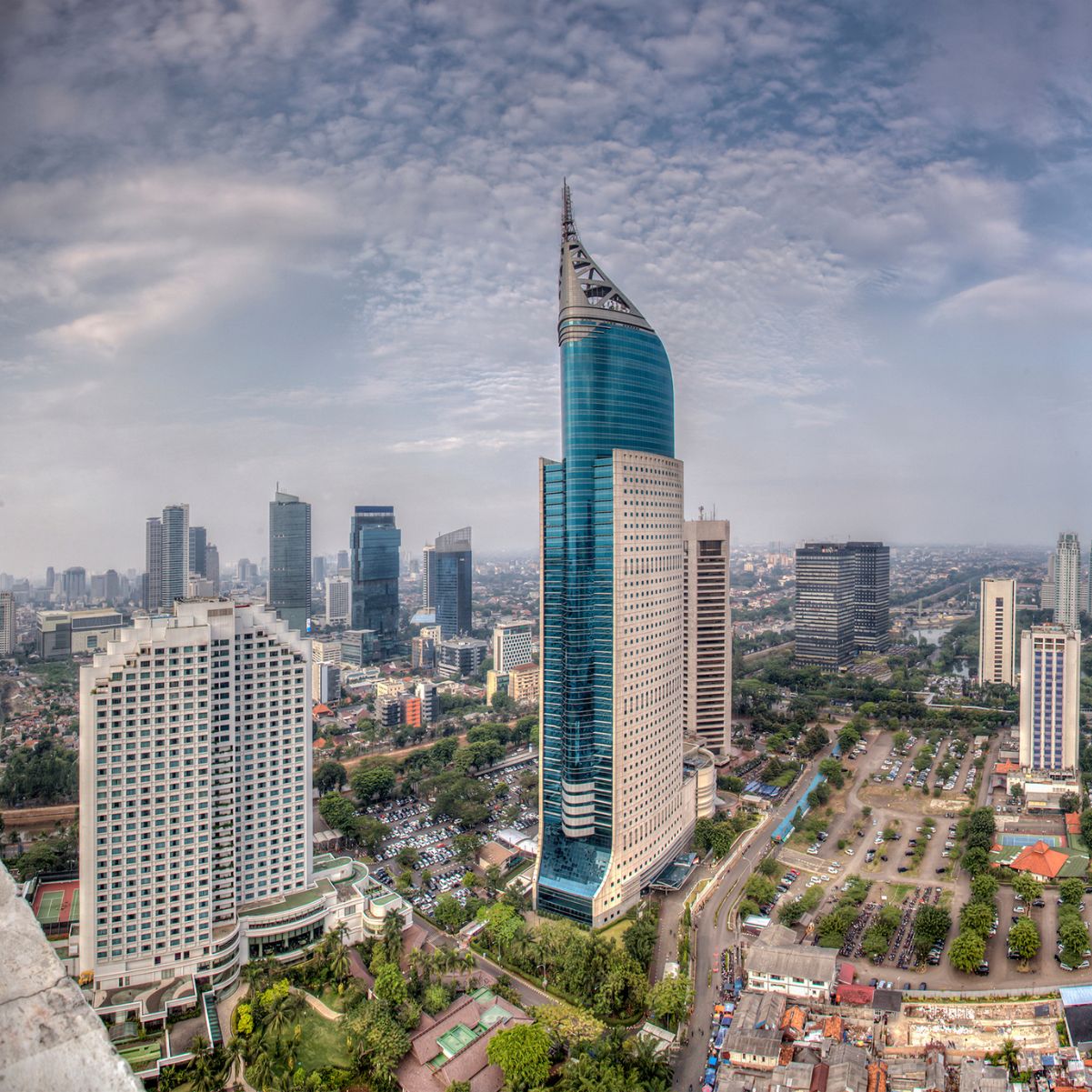 Où se trouve Jakarta, la ville indonésienne ?