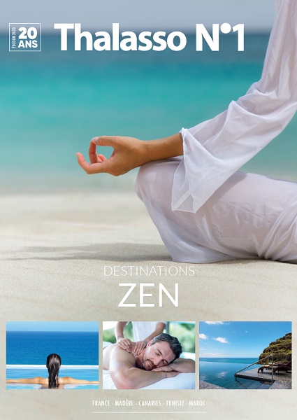 Destination Zen Thalasso N°1 édite une brochure version papier pour ses 20 ans