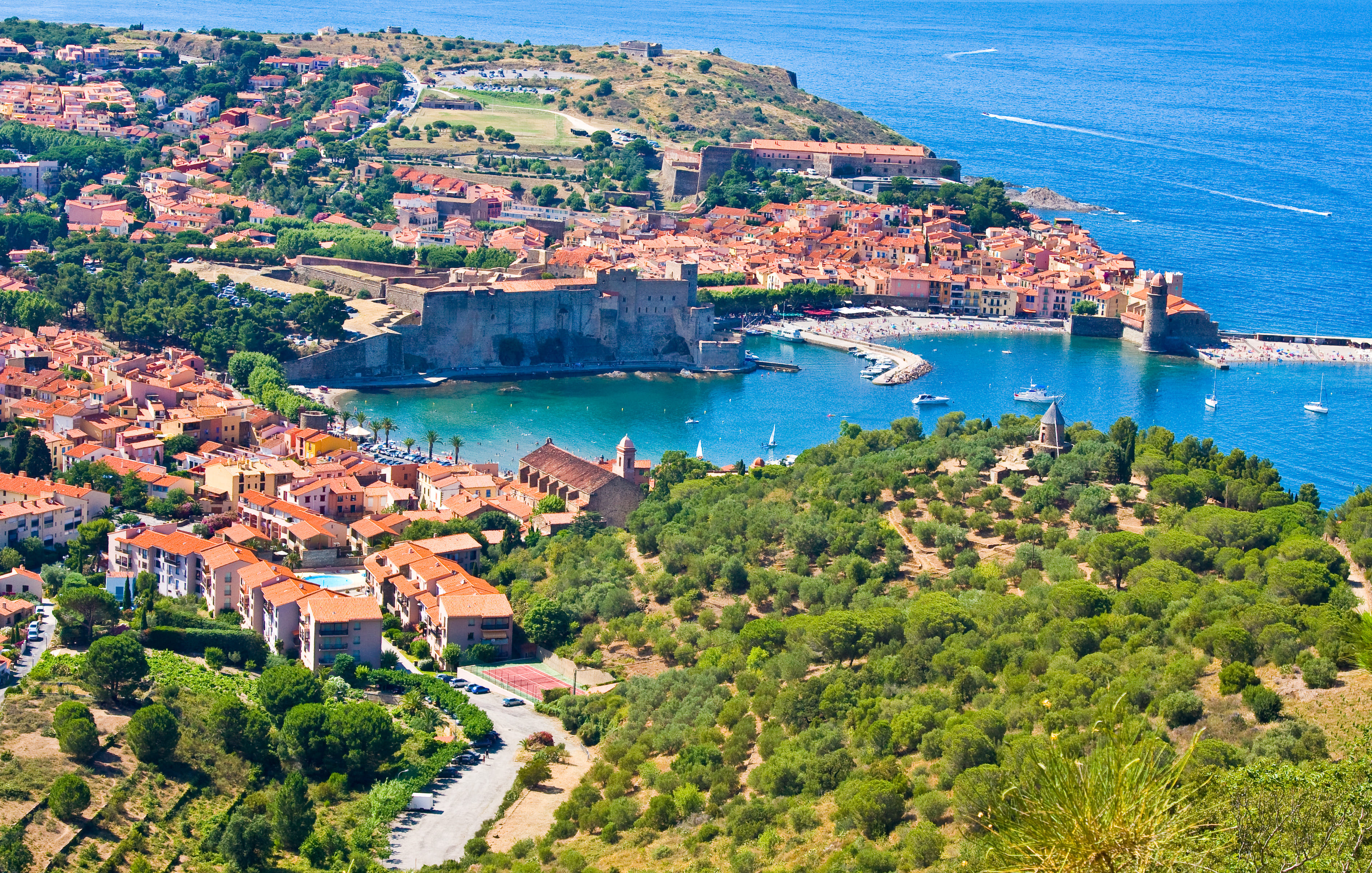 Port de Collioure, Languedoc-Roussillon, France, côte catalane française © Irina Papoyan - stock.adobe.com