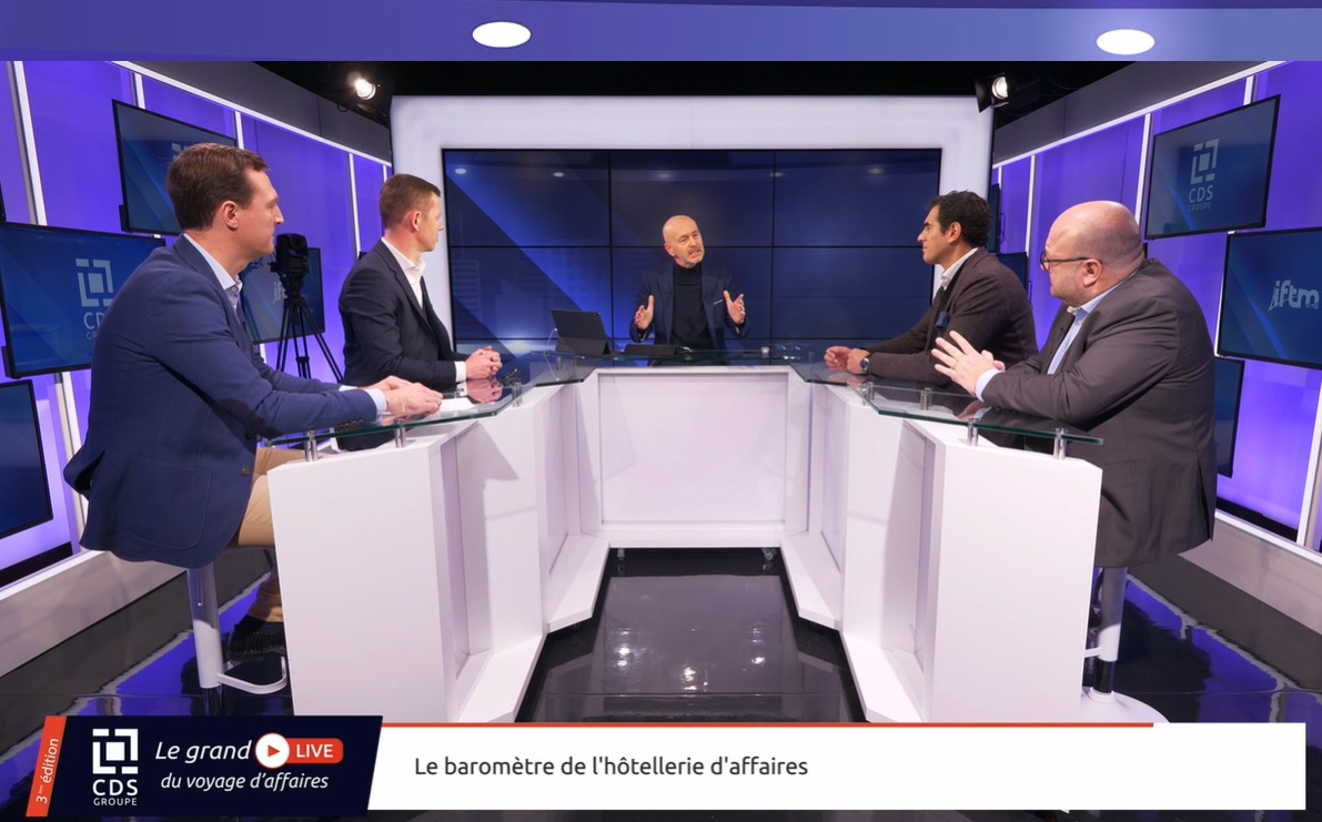 Avec plus de 1700 inscrits, la 3e édition du Grand Live du Voyage d’affaires, orchestré par CDS Groupe, a battu son record. - Capture écran Avec plus de 1700 inscrits, la 3e édition du Grand Live du Voyage d’affaires, orchestré par CDS Groupe, a battu son record. - Capture écran