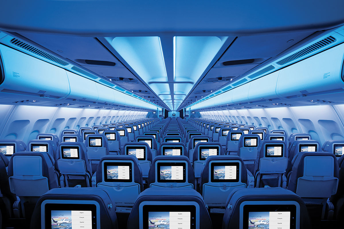 La classe Économie © Air Transat La classe Économie © Air Transat