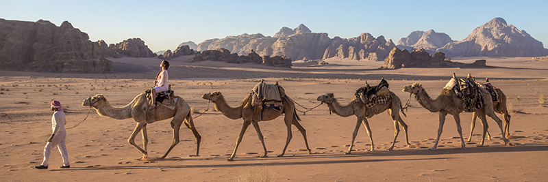 © JTB - camel ride wadi rum