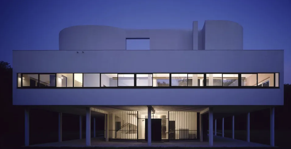 La Villa Savoye (©JC Ballot pour CMN) La Villa Savoye (©JC Ballot pour CMN)