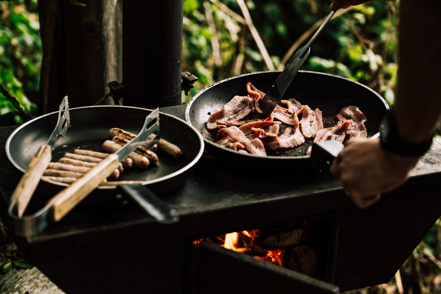 Les produits vendus par la ferme pour la cuisine sur place (©ULAP)