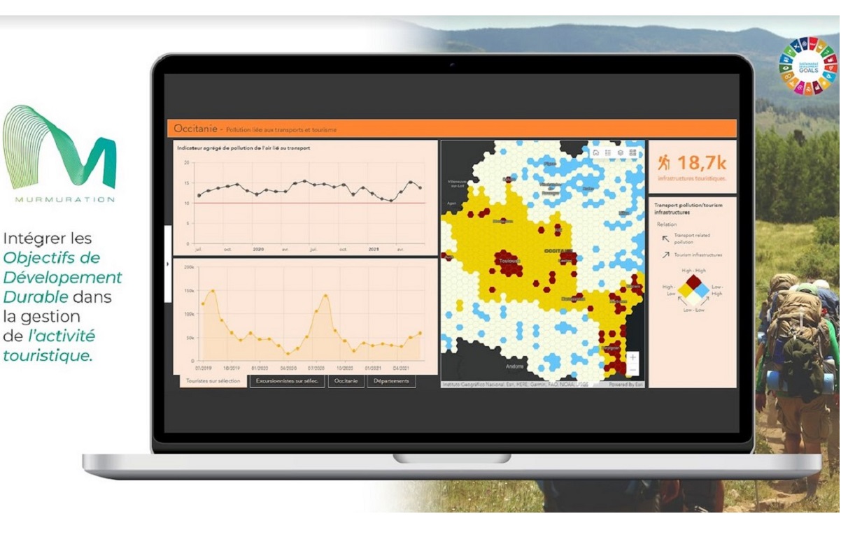 Murmuration est l'une des deux start-ups françaises lauréates du challenge Awake Tourism de l'OMT - DR : Murmuration