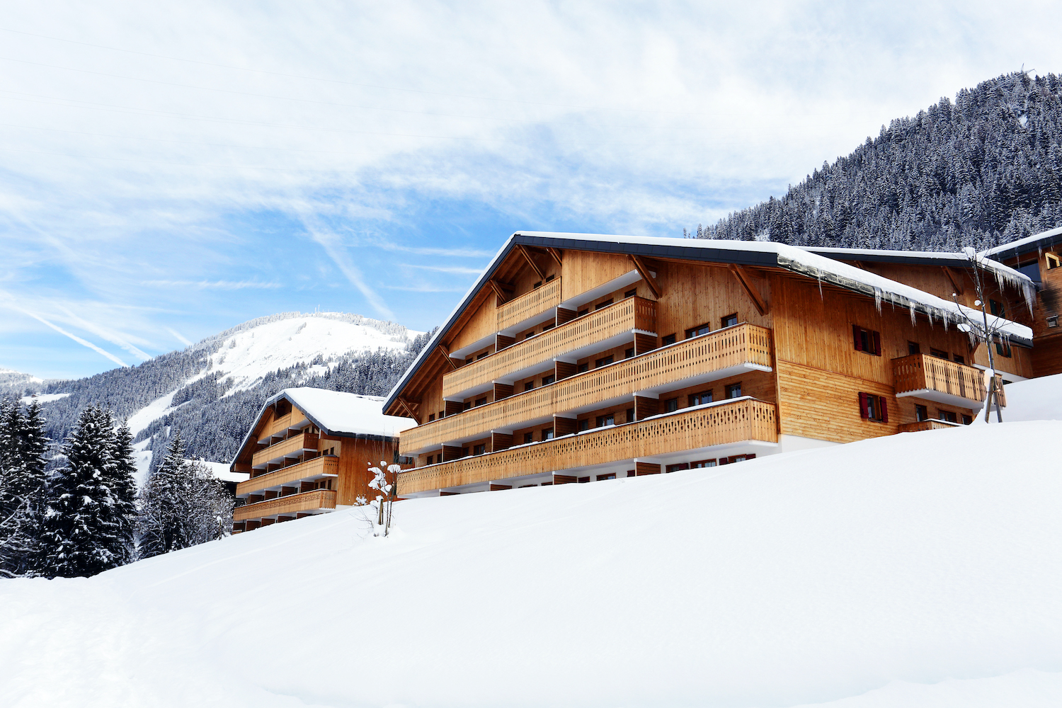 Résidence Le Grand Lodge à Chatel (©Nemea) Résidence Le Grand Lodge à Chatel (©Nemea)