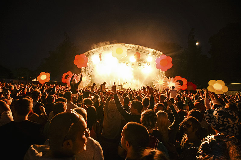 Festival de musique au Pays de Galles © VisitBritain/Paul Underhill