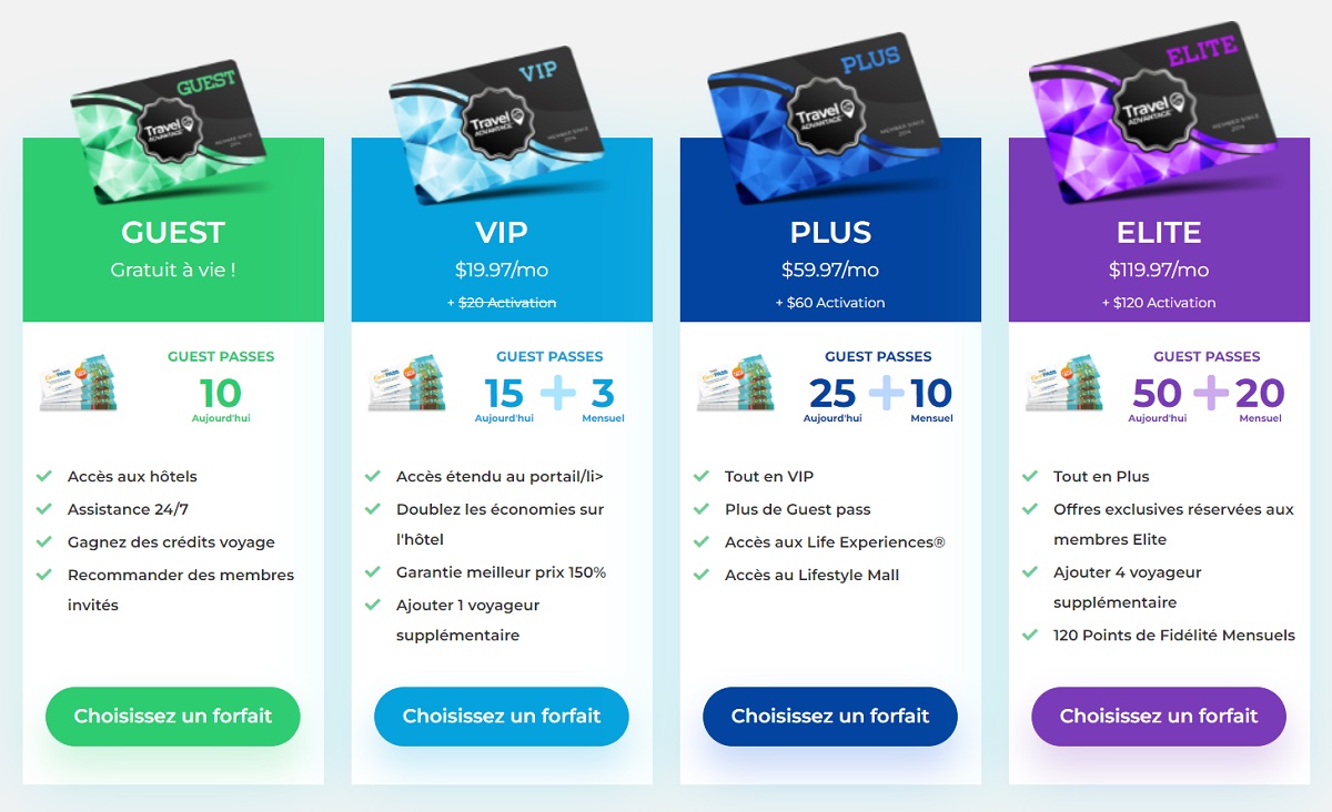 Les clients membres de MWR Life choisissent entre différentes options d'abonnement - DR : Capture écran MWR Life Les clients membres de MWR Life choisissent entre différentes options d'abonnement - DR : Capture écran MWR Life