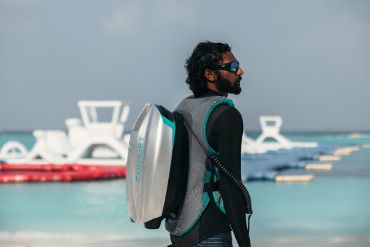 Le Jet Pack sous-marin procure une sensation de liberté (@Photo Sun Siyam Resort)