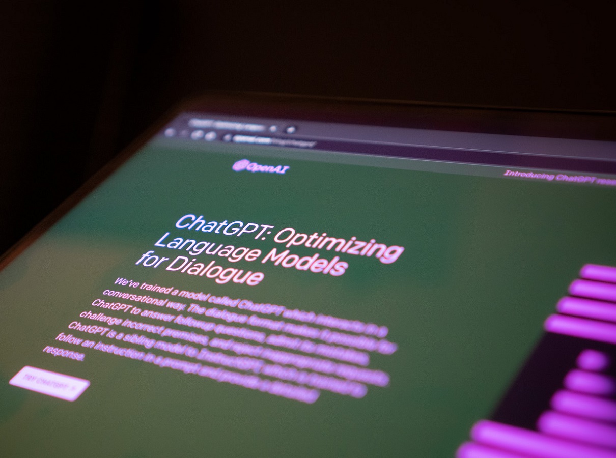 ChatGPT et plus largement l'Intelligence artificielle pourraient révolution internet et le voyage - Crédit photo : Jonathan Kemper ChatGPT et plus largement l'Intelligence artificielle pourraient révolution internet et le voyage - Crédit photo : Jonathan Kemper