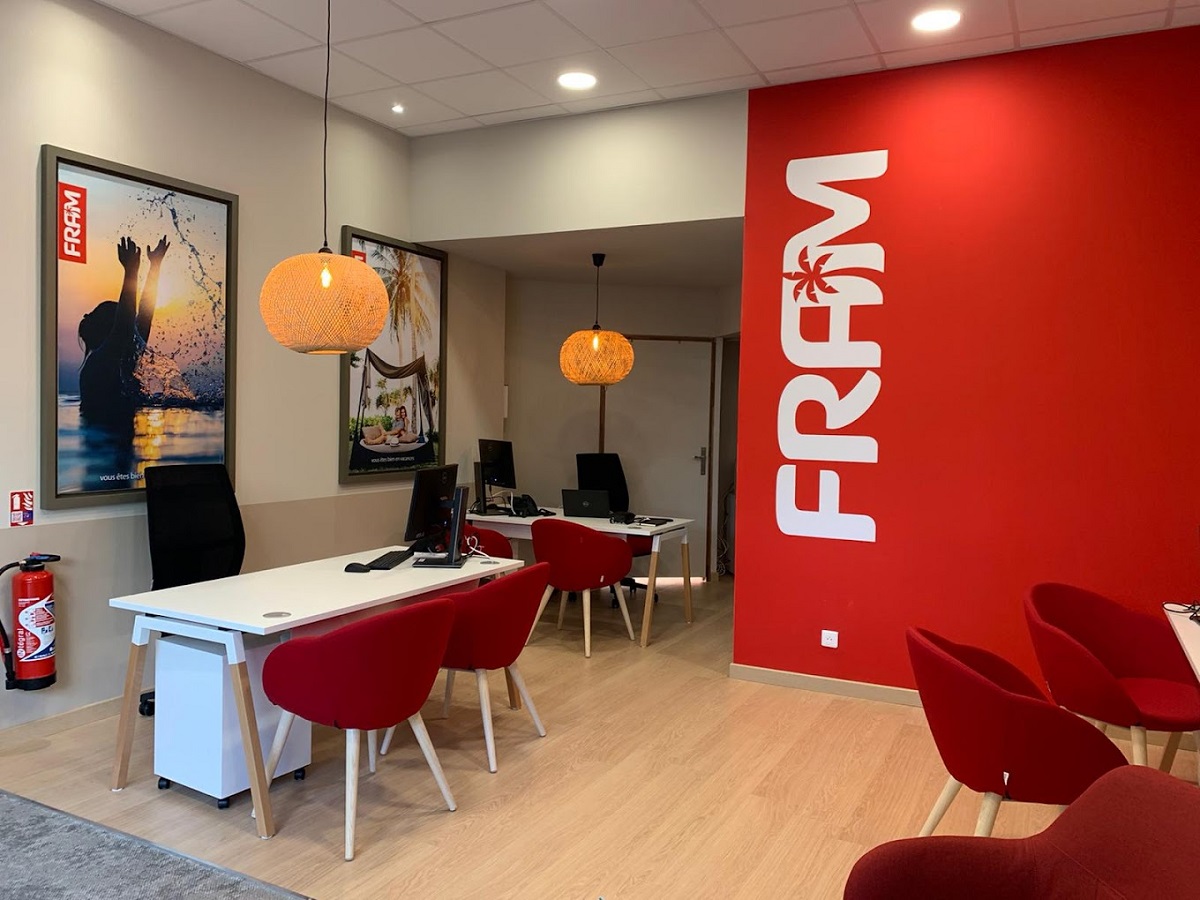 En 2022, pour la première fois depuis sa reprise par Karavel (en dehors de la reprise des agences Thomas Cook), Fram a ouvert une nouvelle agence, dans le centre-ville de Laval - DR : Google Images, Fram En 2022, pour la première fois depuis sa reprise par Karavel (en dehors de la reprise des agences Thomas Cook), Fram a ouvert une nouvelle agence, dans le centre-ville de Laval - DR : Google Images, Fram