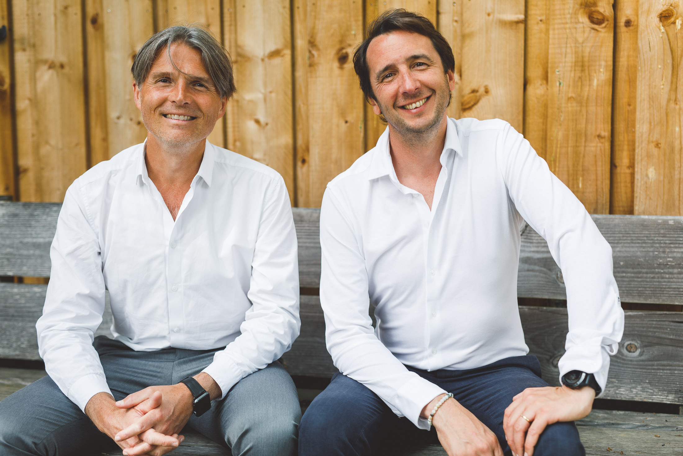 Charles-Edouard Girard et Emmanuel Arnaud, co-fondateurs de HomeExchange (©HE)