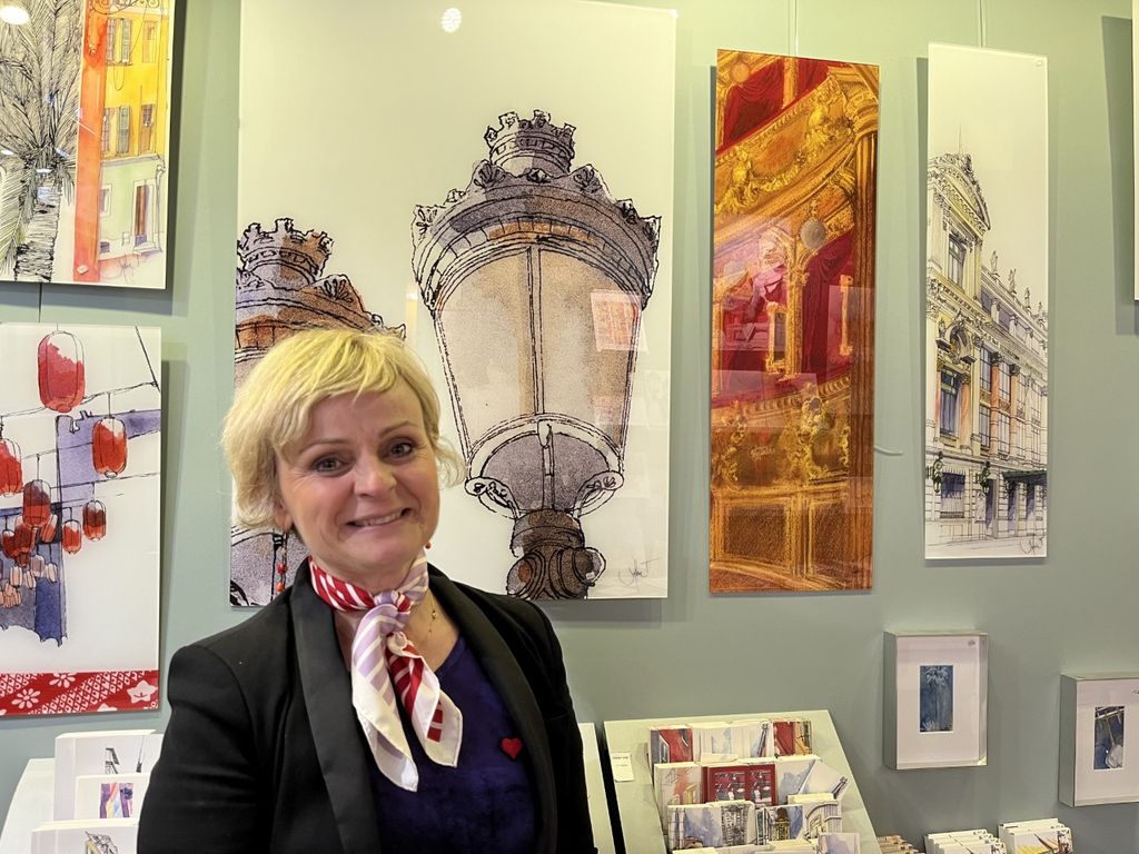 Sylvie T. propose des "balades croquées" dans le Vieux-Nice. Avis aux amateurs (@PB) Sylvie T. propose des "balades croquées" dans le Vieux-Nice. Avis aux amateurs (@PB)