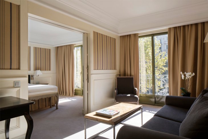 Une suite Junior du Majestic (@Majestic Hotel & Spa Barcelona)