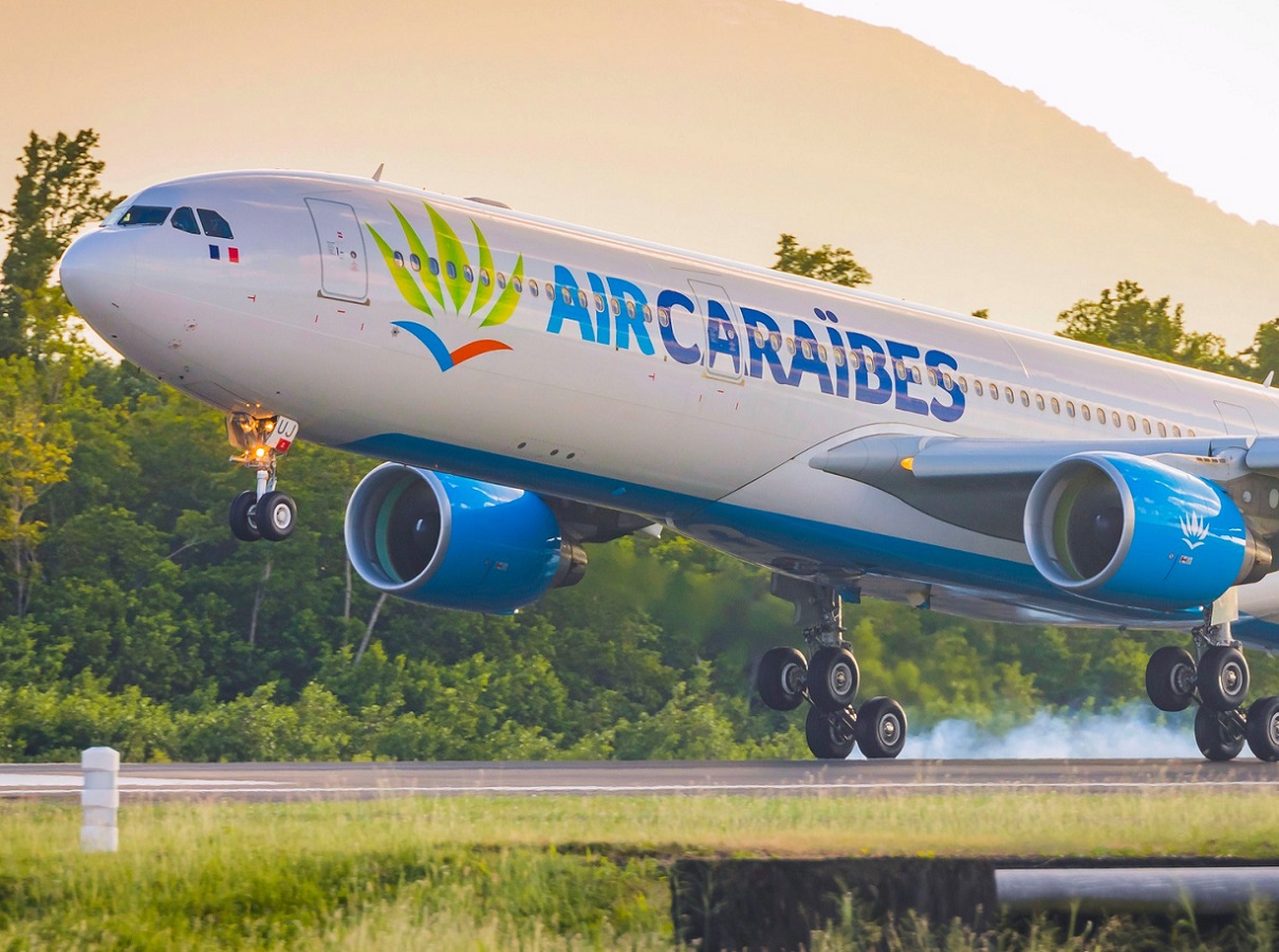 Une délégation d'Air Caraïbes a été reçue par le président de la République dominicaine - Compte Facebook Air Caraïbes @osiiris_fly