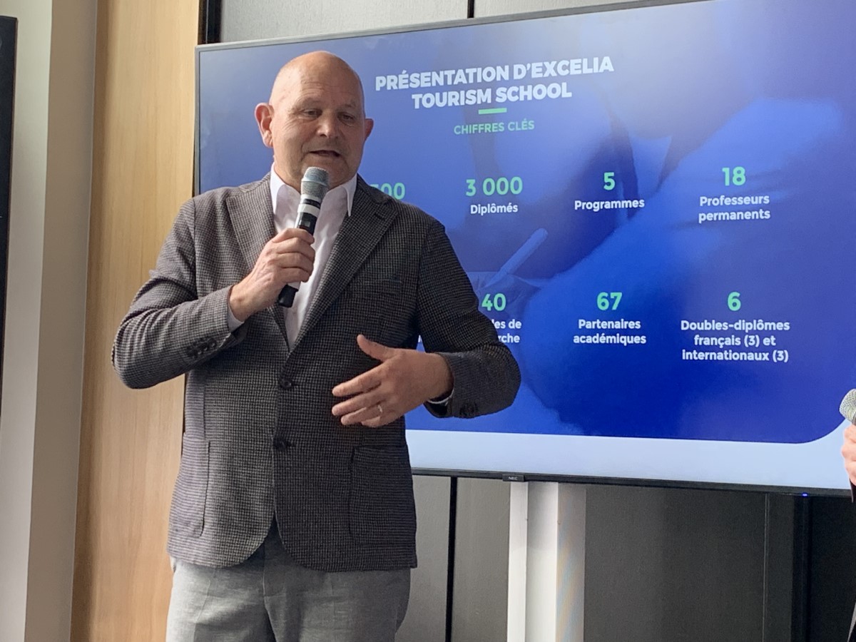 Ancien président du directoire du Futuroscope, Dominique Hummel préside le Comité d'orientation stratégique d'Excelia Tourism School. ©David Savary Ancien président du directoire du Futuroscope, Dominique Hummel préside le Comité d'orientation stratégique d'Excelia Tourism School. ©David Savary