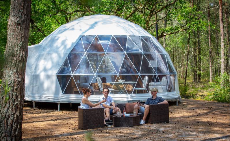 Séjour Camping Dôme Maison Bulle Hôtel Pour L'Éco-Tourisme Loisirs