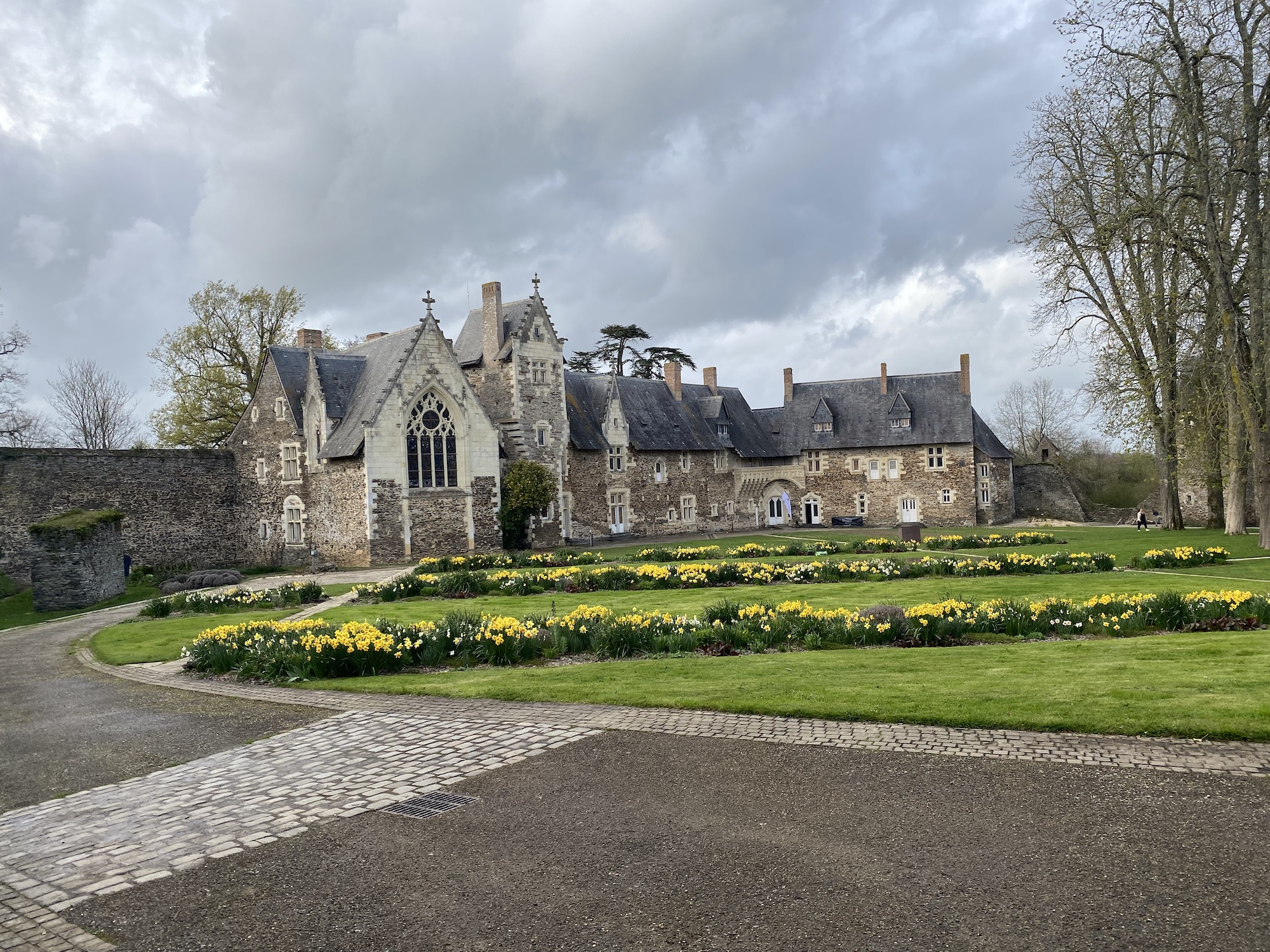 Le château du Plessis-Macé, proche d'Angers (©BC)