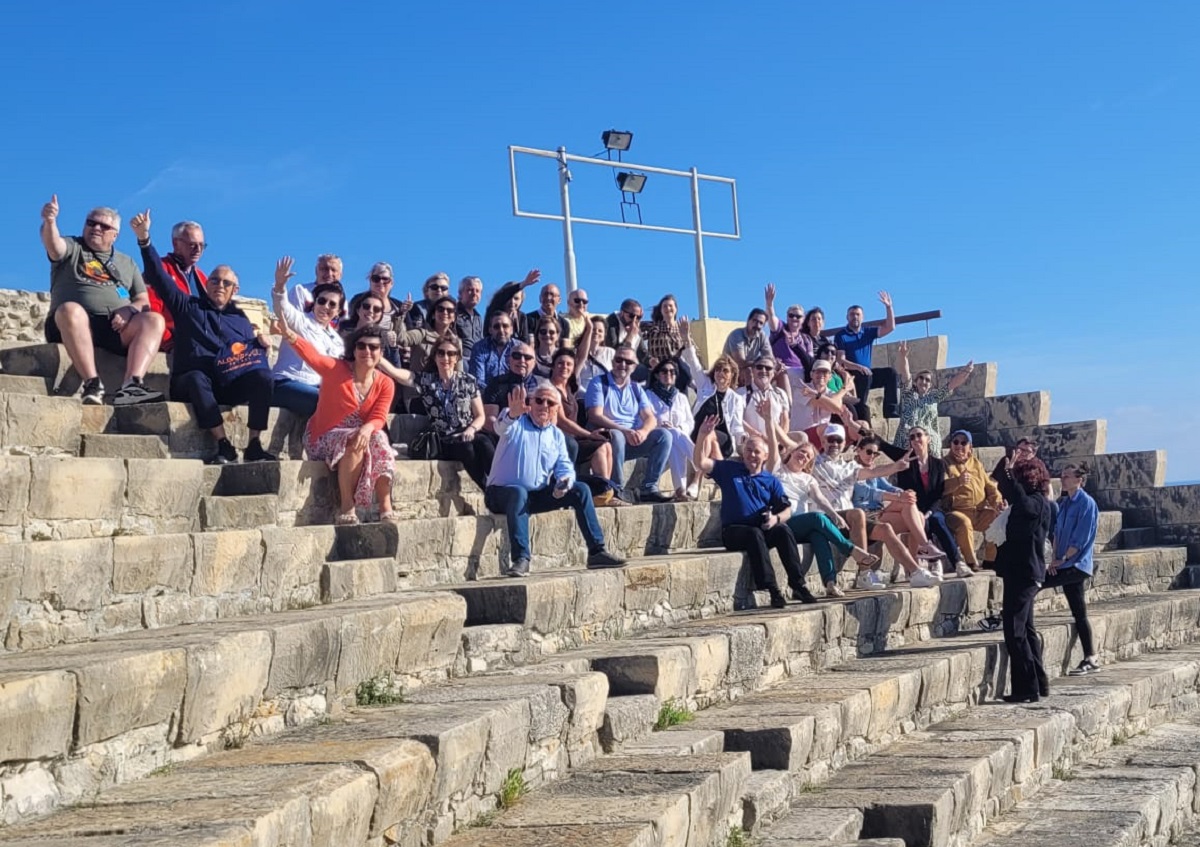 Les 48 participants à la Convention EDV Grand-Est à Chypre - DR : A.B.