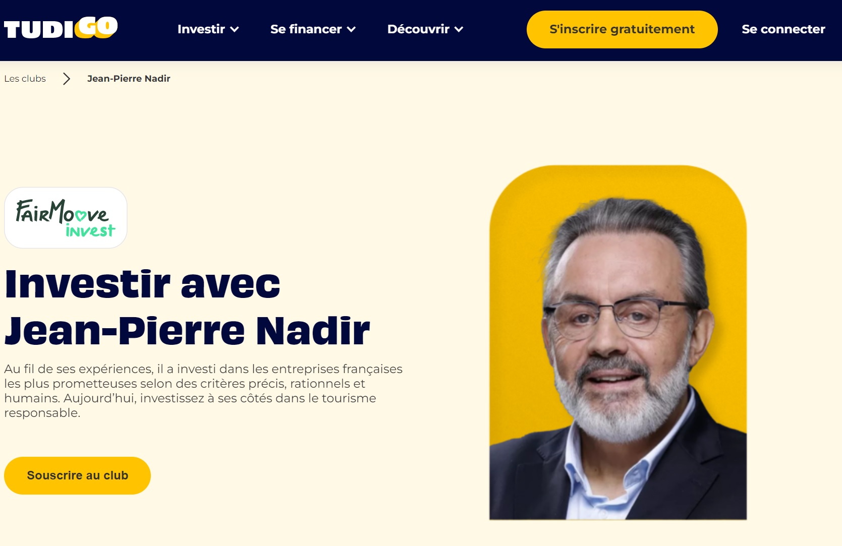 Jean-Pierre Nadir lance un club d'investissement dédié au tourisme avec Tudigo - DR Jean-Pierre Nadir lance un club d'investissement dédié au tourisme avec Tudigo - DR