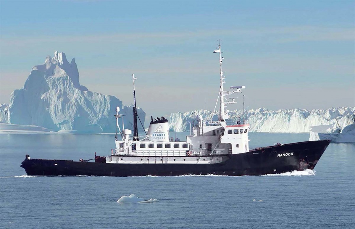 Le Nanook s'apprête à démarrer ses croisières, notamment le long de la côte ouest du Groenland - DR : Grands Espaces