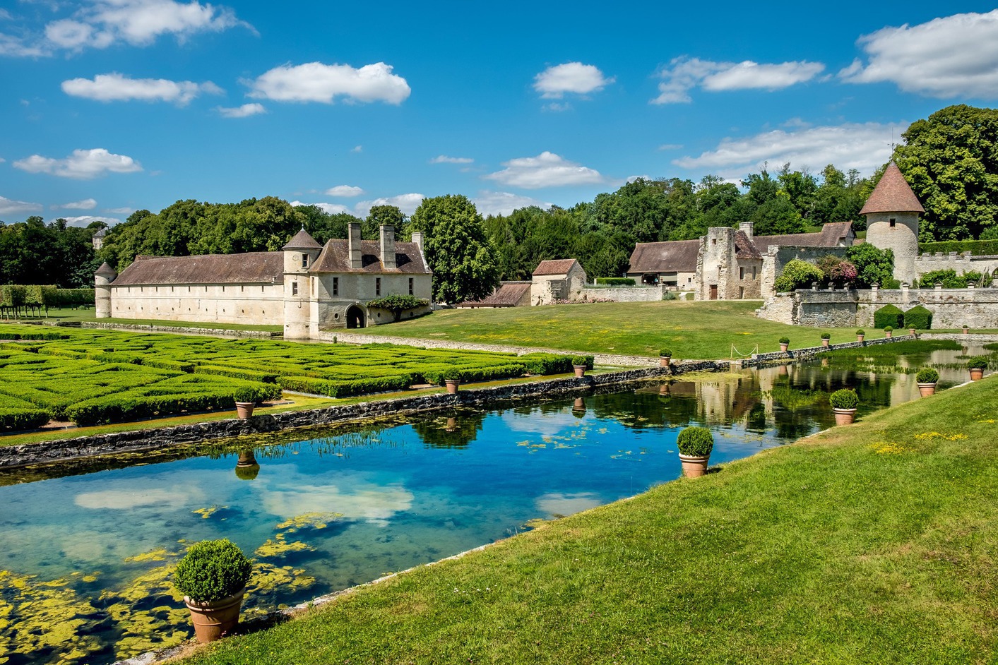 Domaine de Villarceaux dans le Vexin français (©Domaine de Villarceaux)