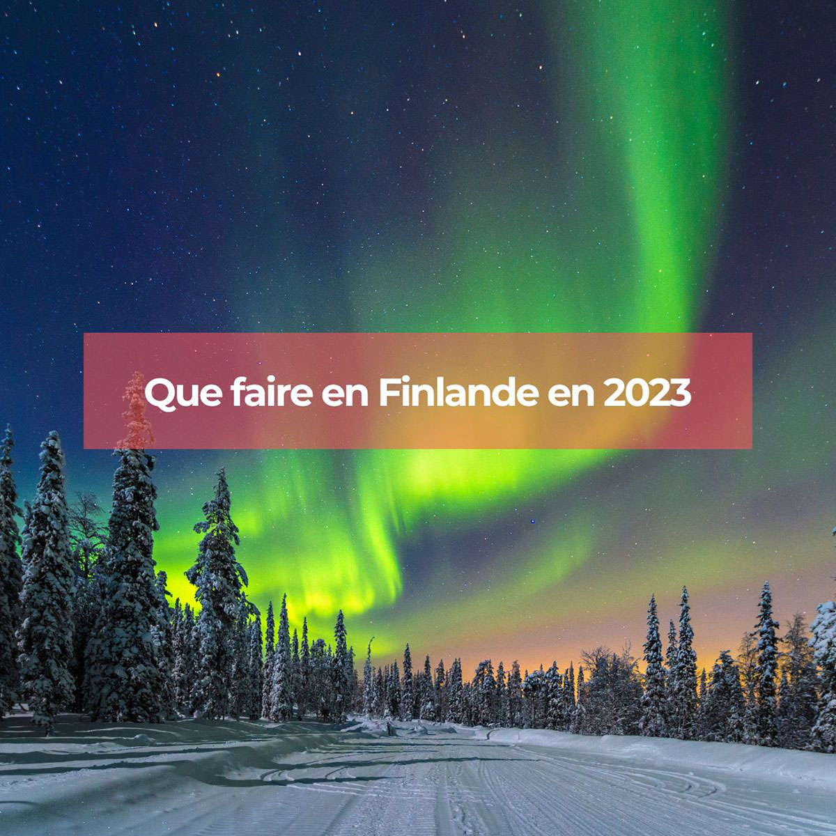 Que faire en Finlande en 2023 ? Que faire en Finlande en 2023 ?