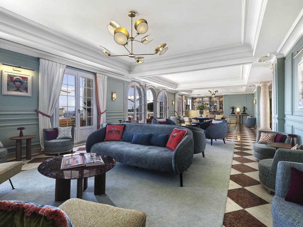 Le lobby de l'hôtel Villa Belrose à Gassin (Photo Villa Belrose) Le lobby de l'hôtel Villa Belrose à Gassin (Photo Villa Belrose)