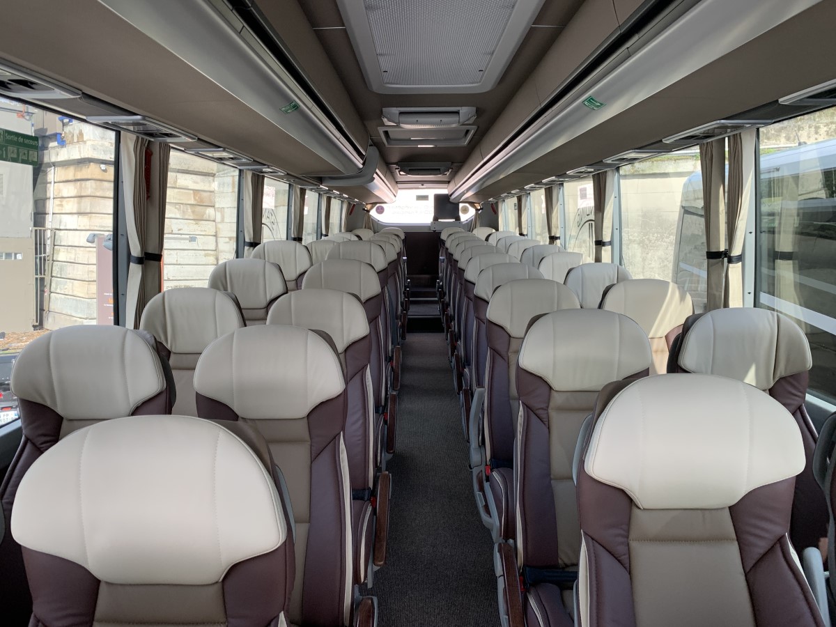 Confort et sécurité pour proposer aux passagers une expérience de voyage exceptionnelle. ©David Savary