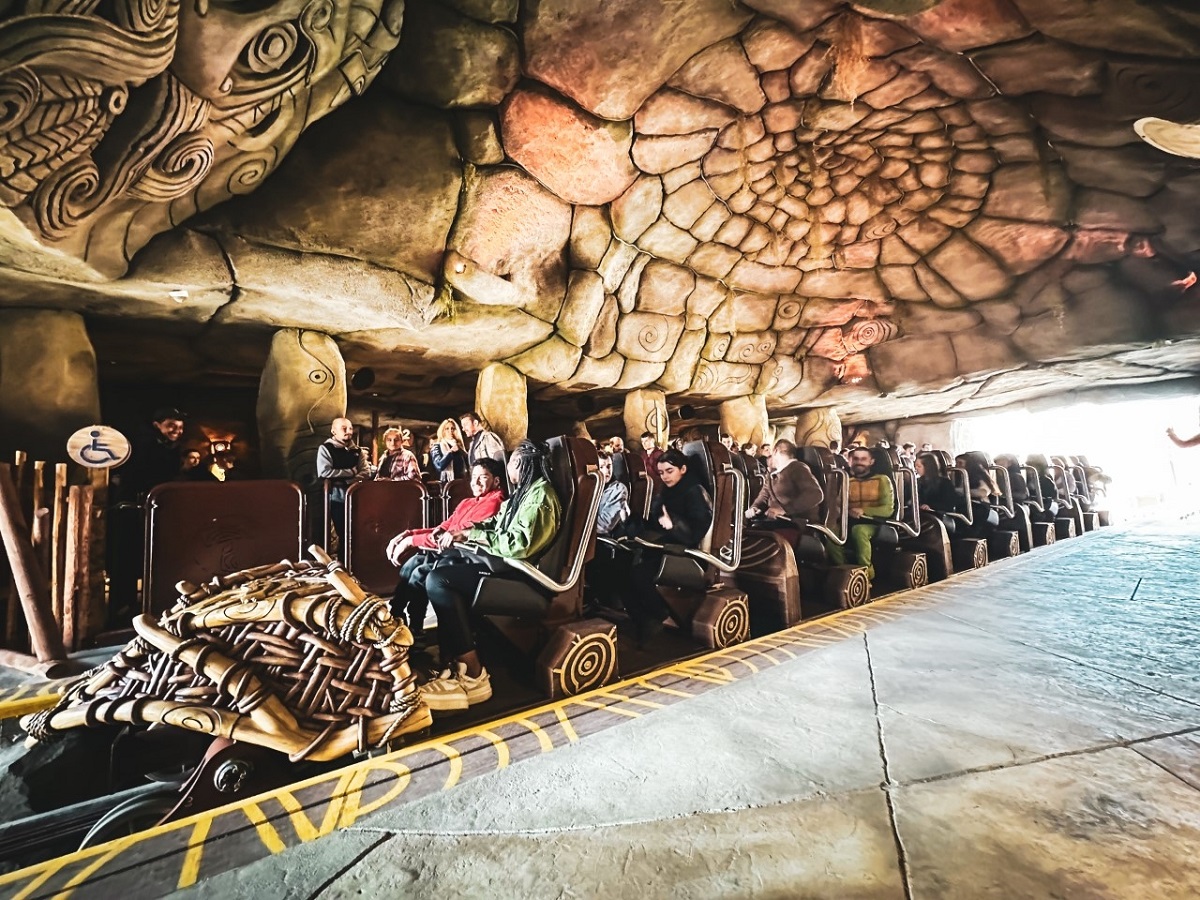 Dès son lancement, l'attraction Toutatis a été classée n°1 du parc par les visiteurs - DR : Parc Astérix