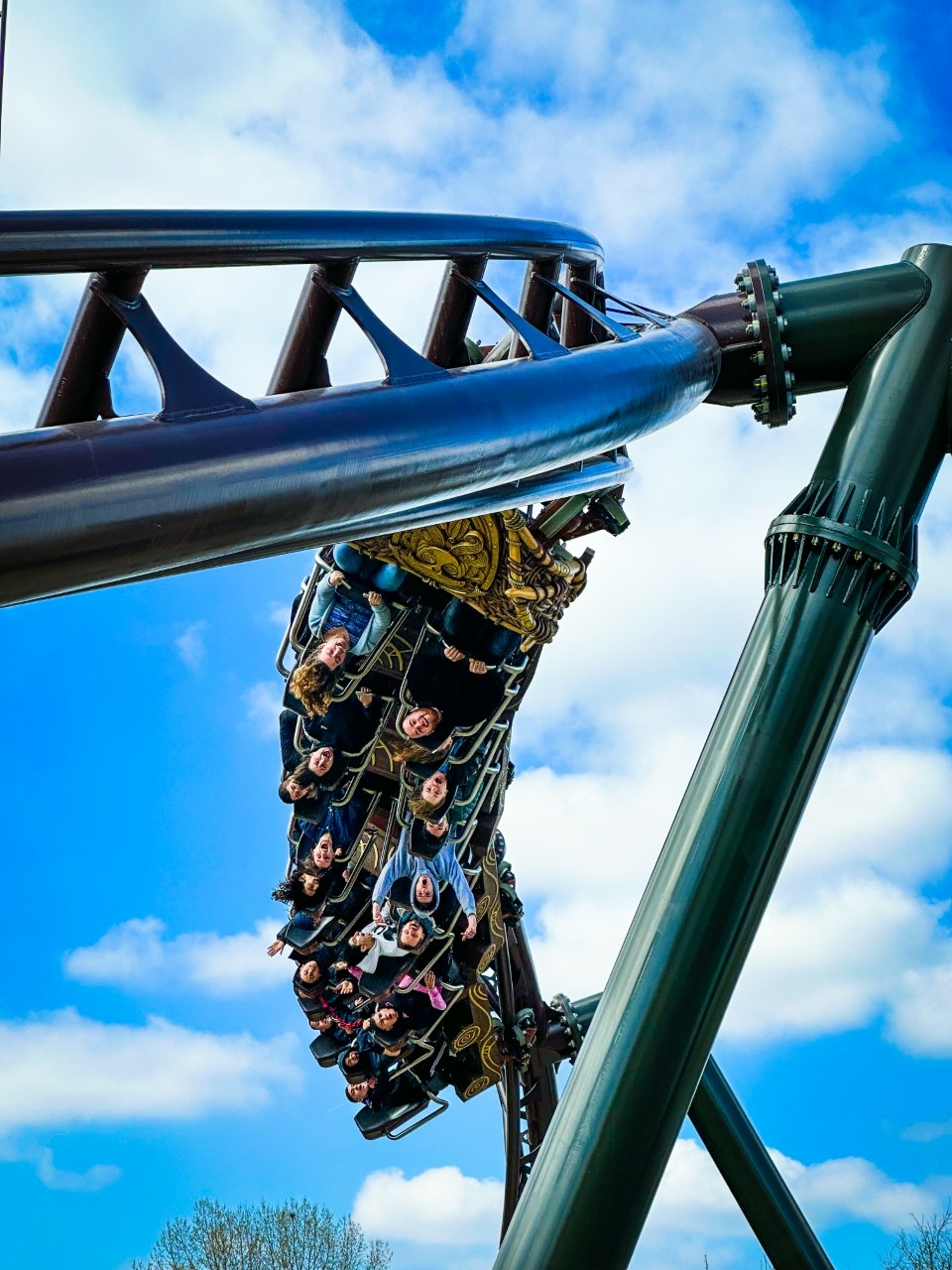 Toutatis comprend 7 accélérations en avant et en arrière et atteint une vitesse maximale de 110km/h - DR : Parc Astérix