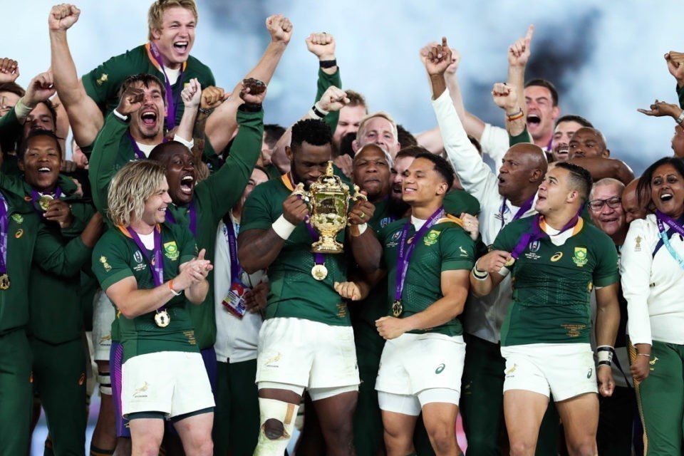 Les Springboks, tenants du titre (©Icon Sport)