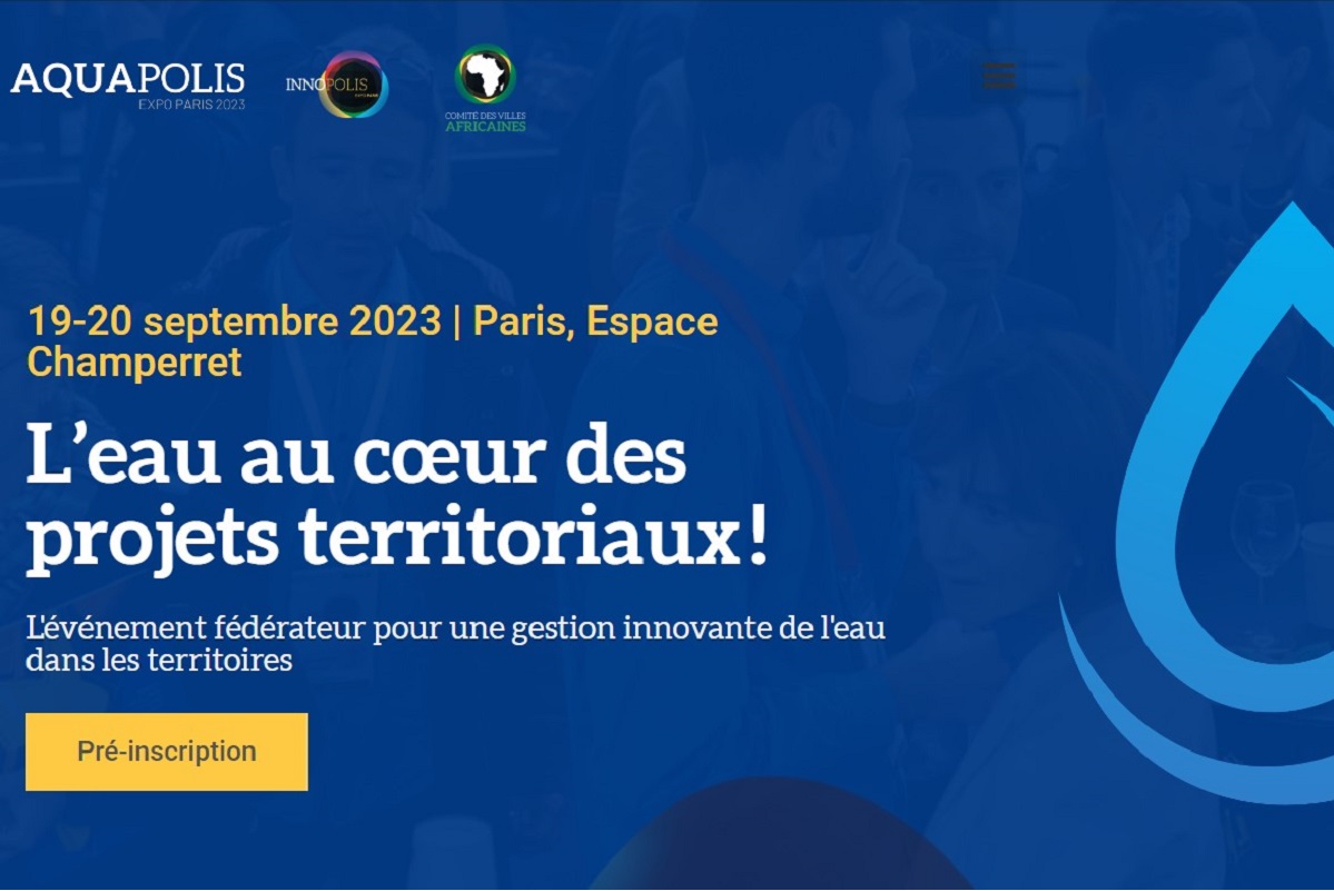 Le nouvel événement Aquapolis Expo souhaite remettre l’eau au cœur des projets territoriaux - DR : Aquapolis Expo Le nouvel événement Aquapolis Expo souhaite remettre l’eau au cœur des projets territoriaux - DR : Aquapolis Expo