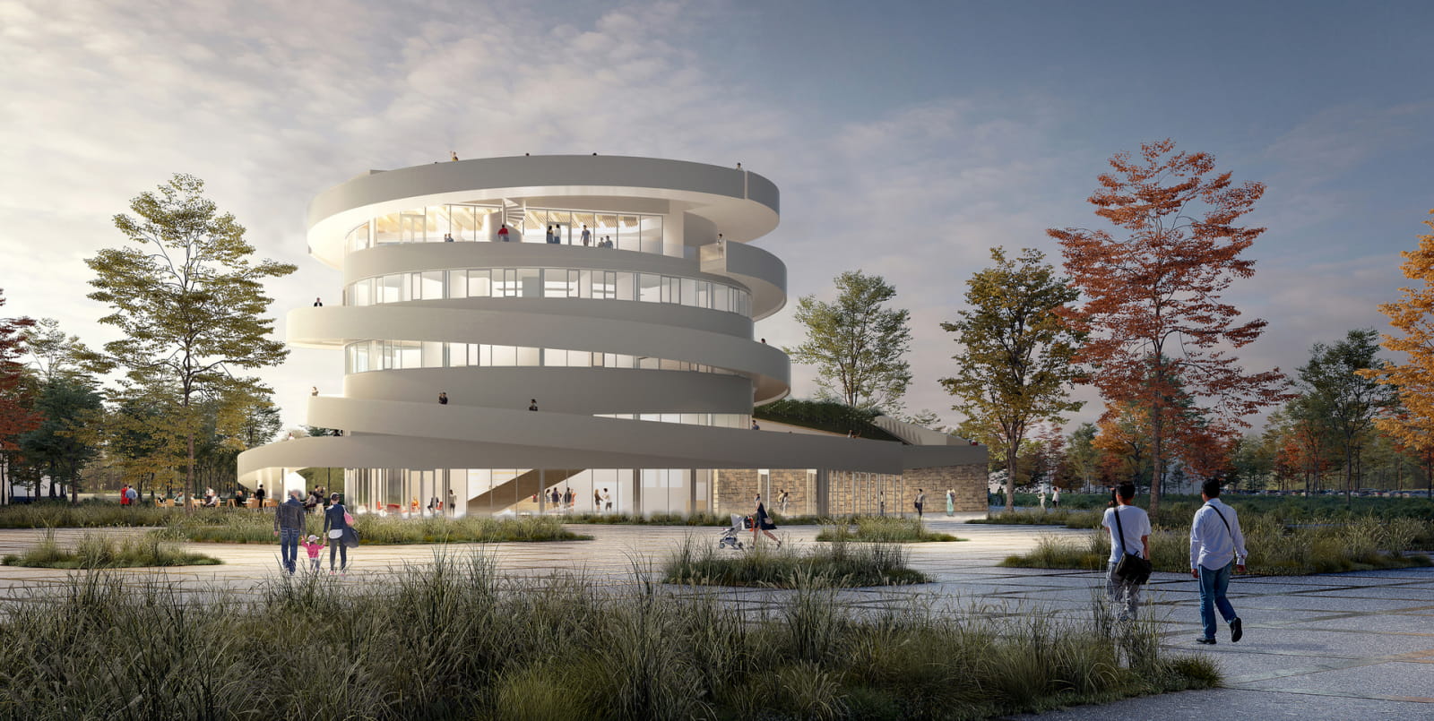 La future Maison des Climats et Vins de Bourgogne de Beaune (© Siz'-ix Architectes)