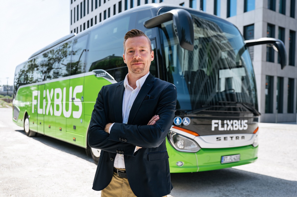 Flixbus va lancer ses opérations de transport en Inde en 2024 - Photo André Schwämmlein CEO de FlixBus Twitter Flixbus va lancer ses opérations de transport en Inde en 2024 - Photo André Schwämmlein CEO de FlixBus Twitter