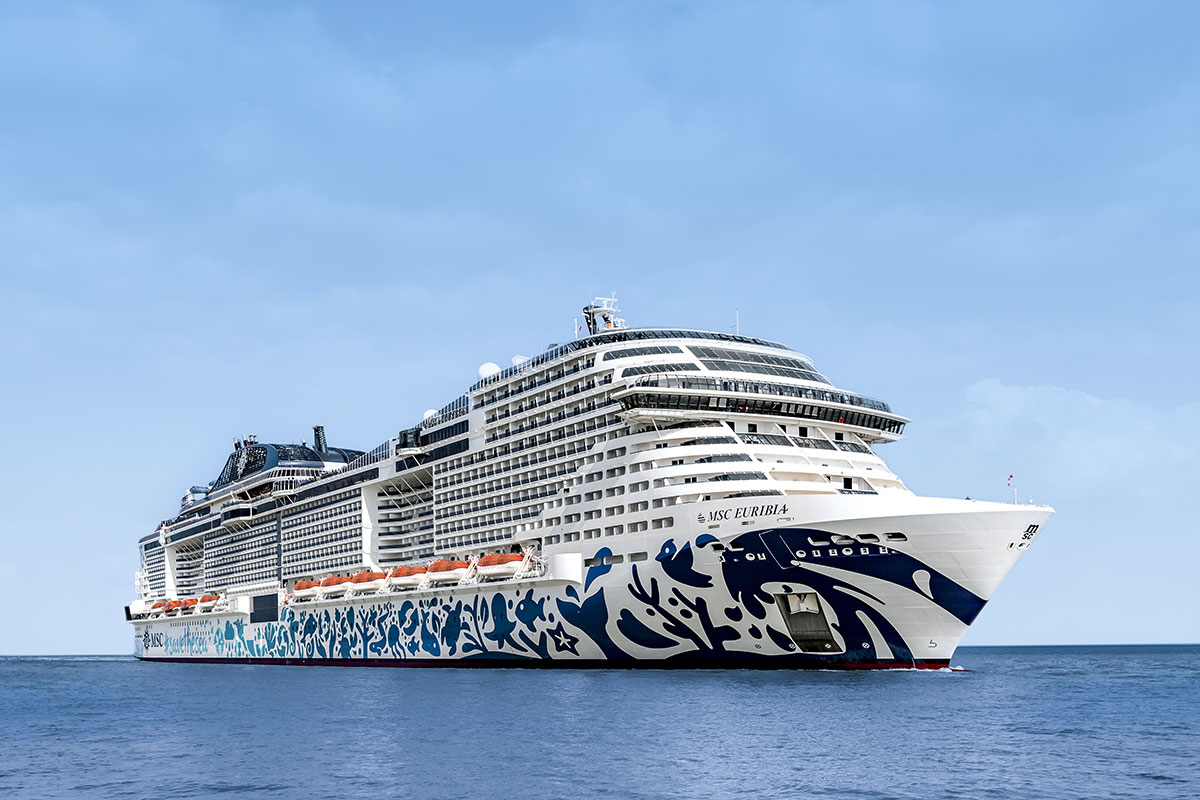 Discover MSC Cruises’ newest ship, MSC Euribia and cruise to the fjords of Norway or Northern Europe