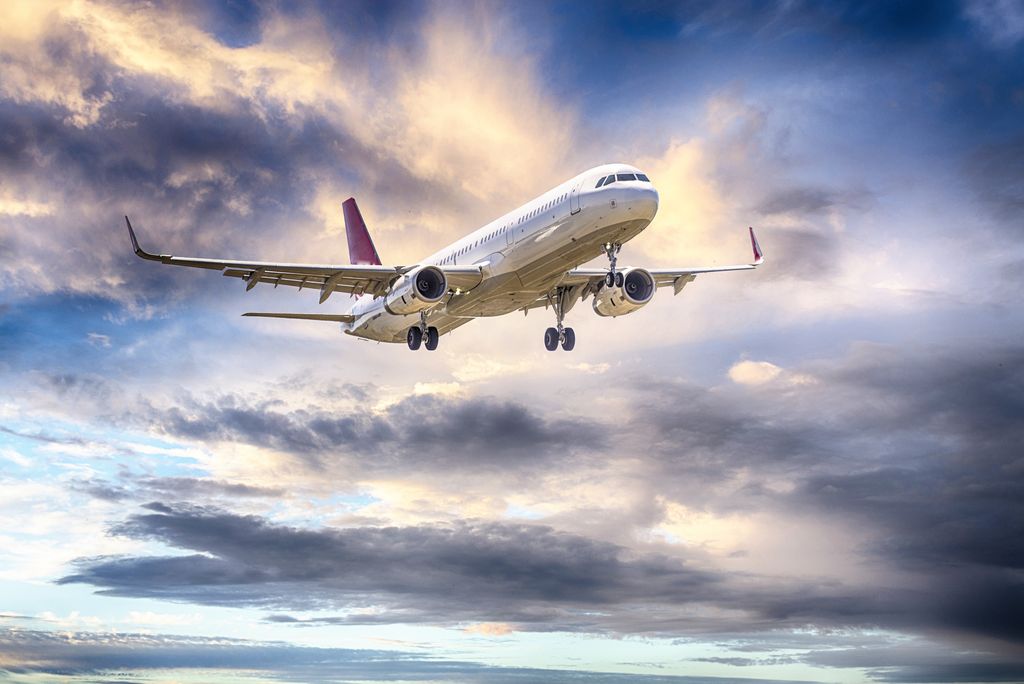 L'ensemble des voyages en avion représentent 5 à 6 % des émissions mondiales de gaz à effet de serre (Photo Deposit photo)