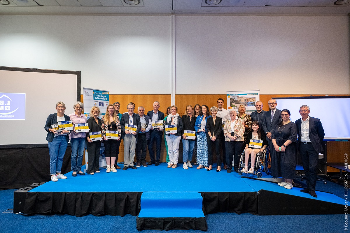 les Trophées du tourisme accessible 2023 ont été remis début juin 2023 - DR : Edouard Meyer pour Tourisme & Handicap les Trophées du tourisme accessible 2023 ont été remis début juin 2023 - DR : Edouard Meyer pour Tourisme & Handicap