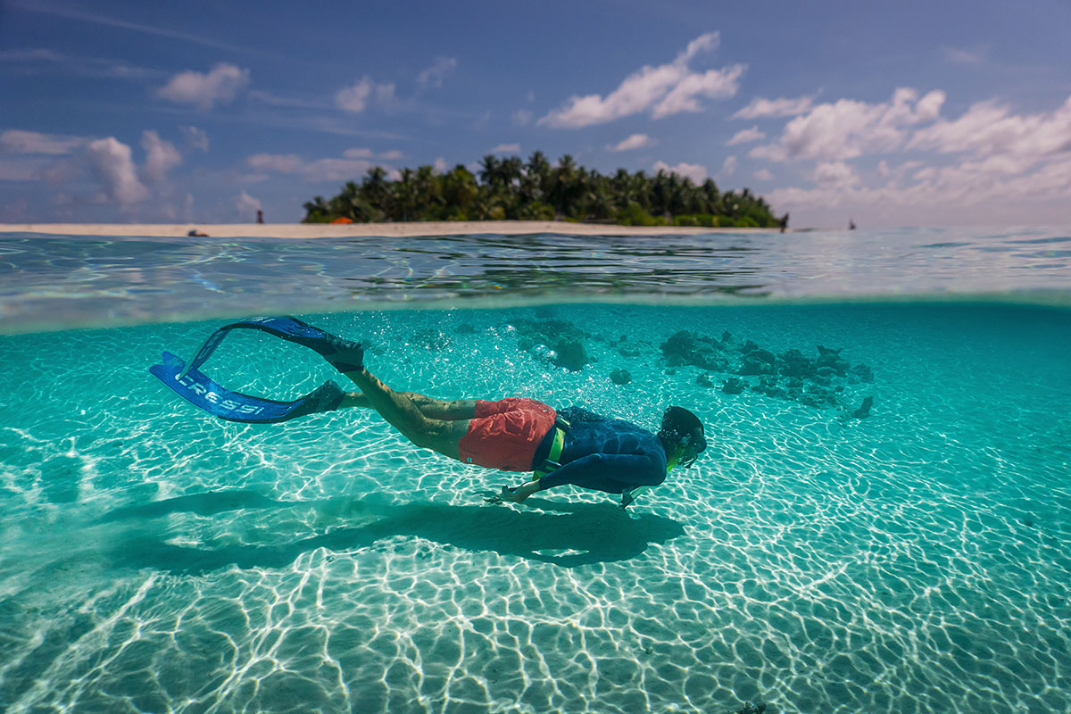 En plongée avec Uminchu Saburô, le virtuose de la chasse sous-marine dans  les îles Yaeyama