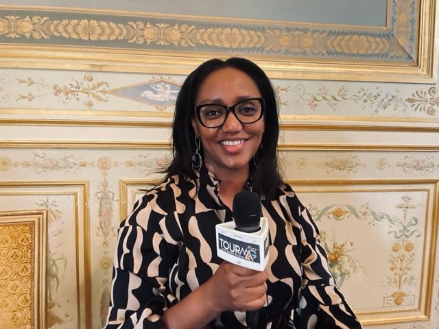 Yvonne Manzi Makolo avec TourMaG ce 27 juin à Paris - Photo C.Hardin