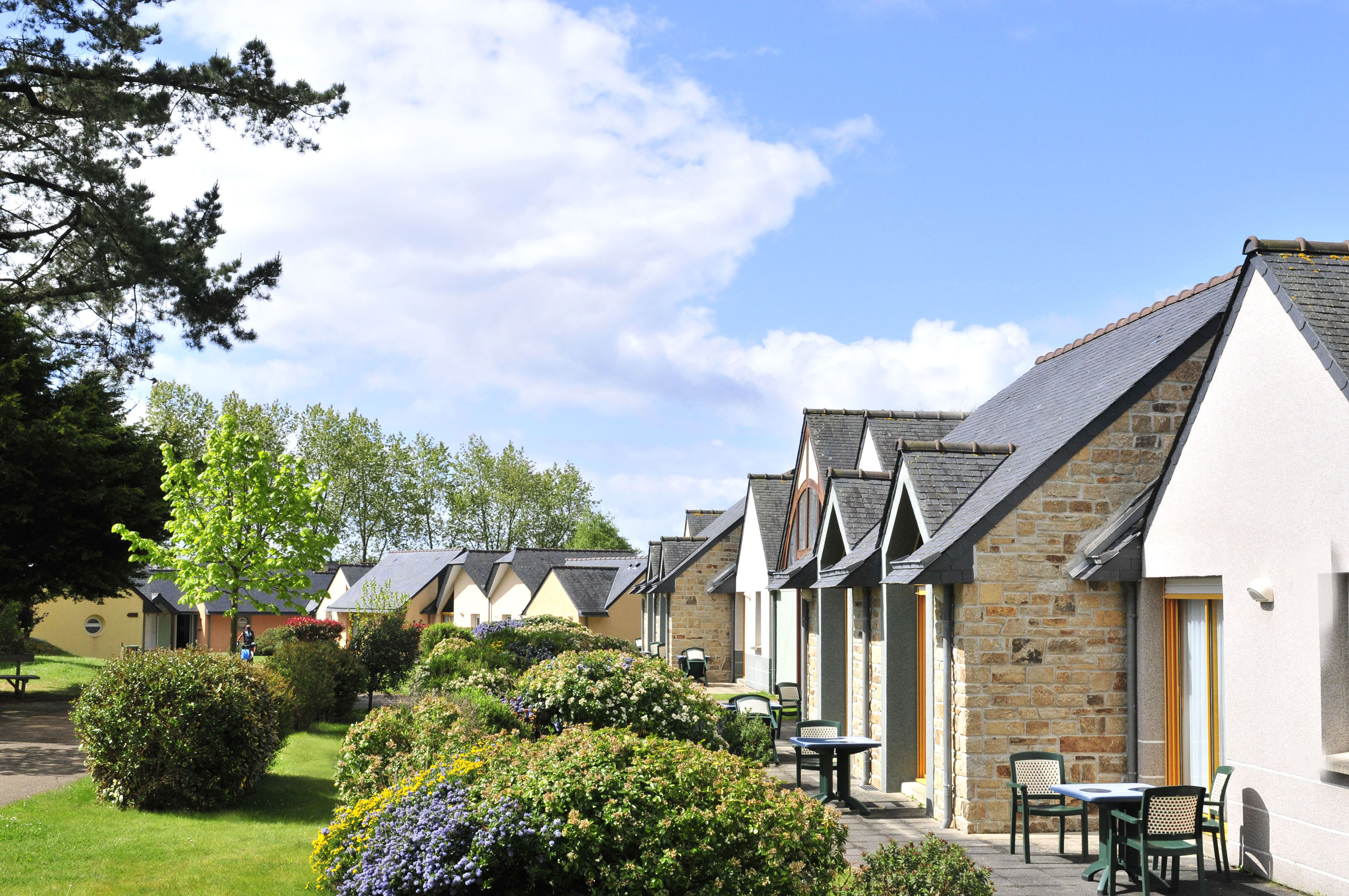 Le village de Tregunc en Bretagne (©Azureva)