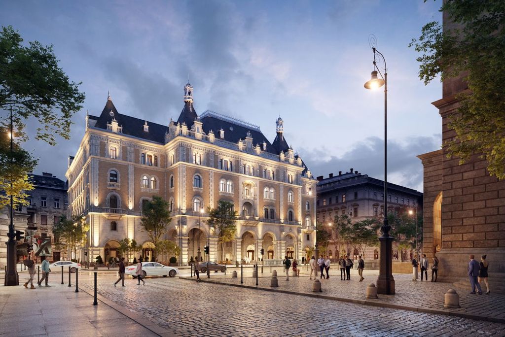 L'hôtel W Budapest ouvre dans un bâtiment historique, celui du Palais Drechsler, construit entre 1893 et 1896 (Photo DR/W Budapest)