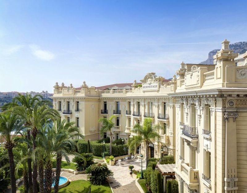 La SBM entend se diversifier au delà de Monaco (ici, l'hôtel Hermitage) - Photo SBM