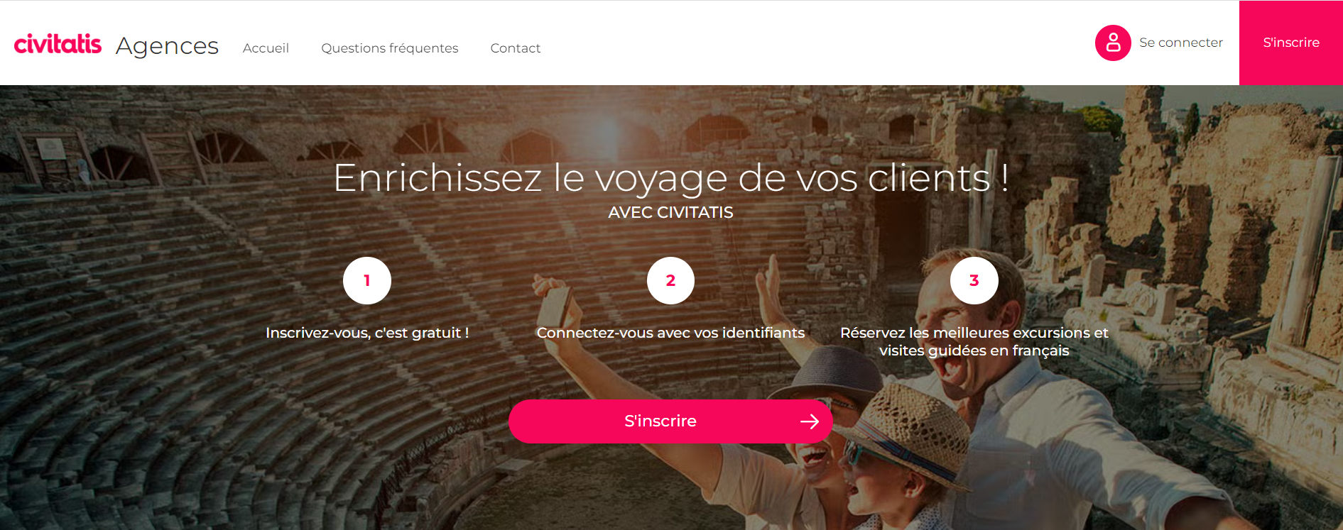 Civitatis offre une plateforme intuitive dédiée aux agences de voyage pour enrichir le voyage de leurs clients - © Civitatis