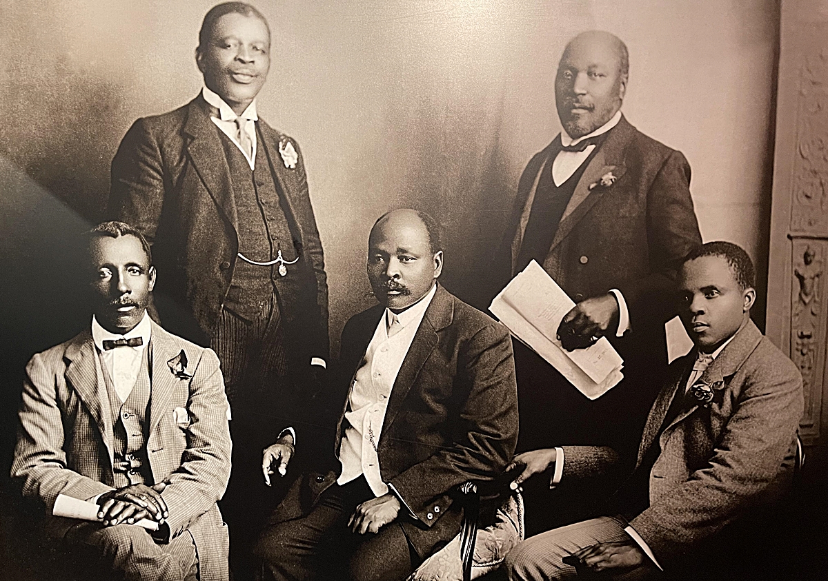 Les pères fondateurs du parti qui bâtira la spécificité de la nation sud-africaine /crédit JDL