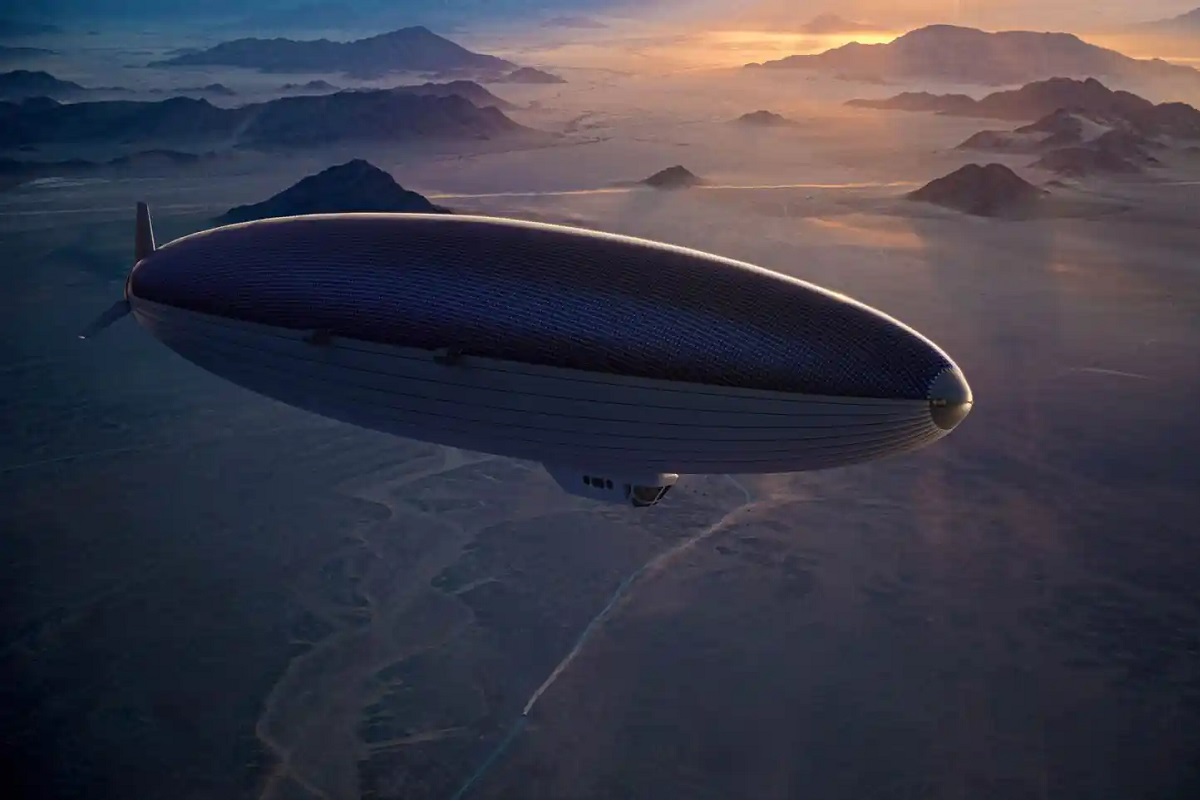 Euro Airship envisage un tour du monde en dirigeable de 20 jours sans escale - DR : Euro Airship