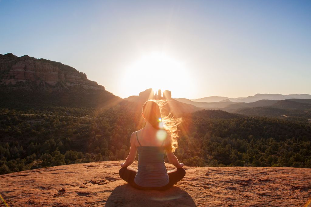 Séance de méditation à Sedona (Photo Arizona Tourism)