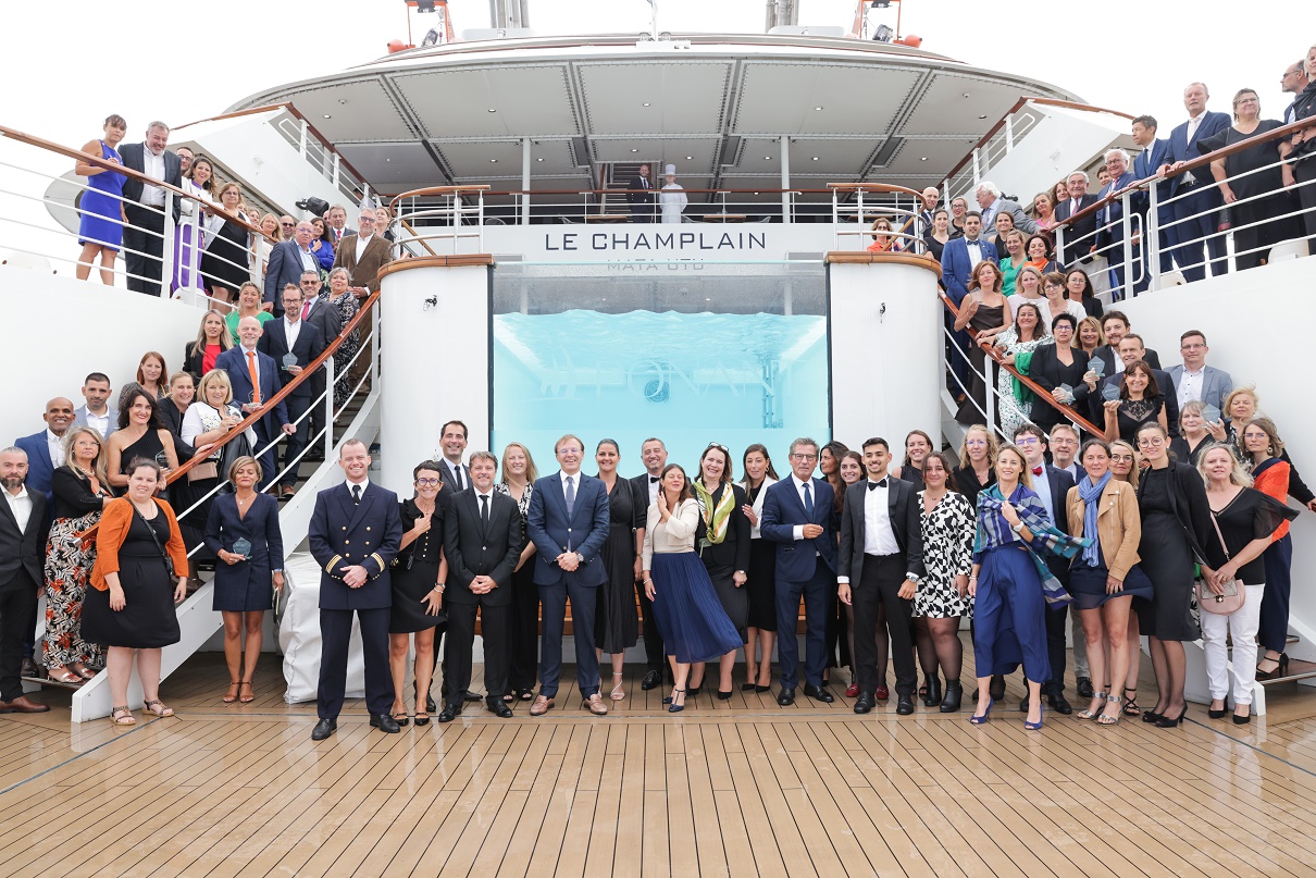 La deuxième édition du séminaire B2B de Ponant s'est déroulé à bord du Champlain et a réuni 80 agents de voyages - © Studio PONANT Margot Sib