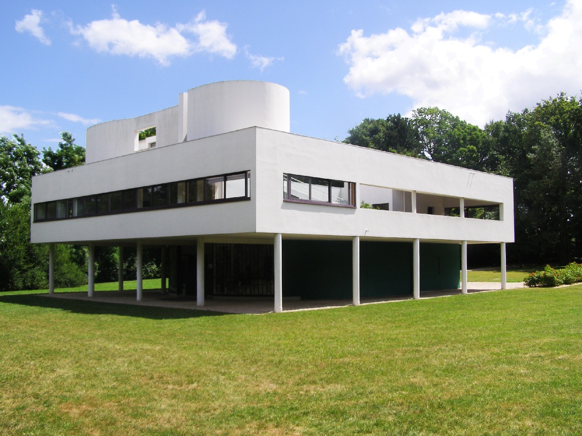 La villa Savoye de Le Corbusier à Poissy attire un flot régulier de visiteurs. Mais, elle pourrait en attirer plus - Photo : Villa Savoye